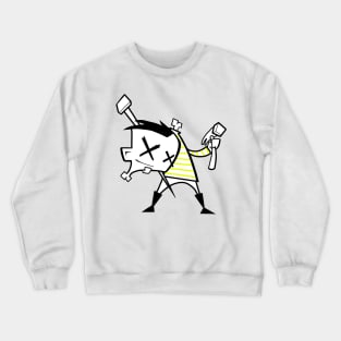 Mr. Sinmo (Zim style) yellow Crewneck Sweatshirt